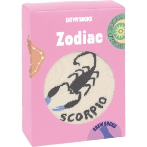 EatMySocks Crew Chaussettes Signe du zodiaque Scorpion