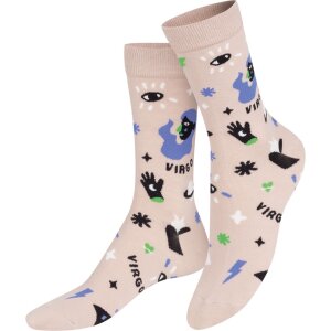 EatMySocks Crew Chaussettes Signe du zodiaque Vierge