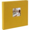 Goldbuch Album photo Bella Vista moutarde 25x25 cm 60 pages blanches