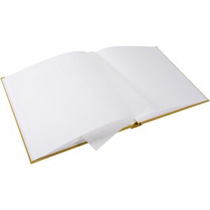 Goldbuch Album photo Bella Vista moutarde 30x31 cm 60 pages blanches