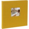 Goldbuch Album photo Bella Vista moutarde 30x31 cm 60 pages blanches