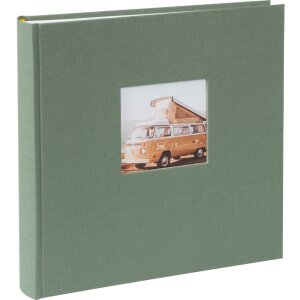 Goldbuch Album photo jumbo Bella Vista artichaut 30x31 cm lin 100 pages