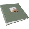 Goldbuch Album photo jumbo Bella Vista artichaut 30x31 cm lin 100 pages