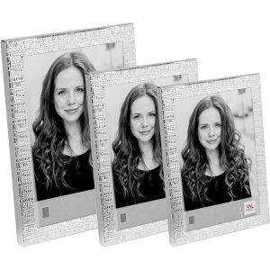 Walther Aluminium Cadre photo Mirja 10x15 cm argent brillant