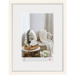 Walther MDF cadre en bois Hygge 10x15 cm blanc