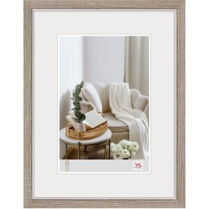 Walther Cadre en bois MDF Hygge 30x40 cm gris