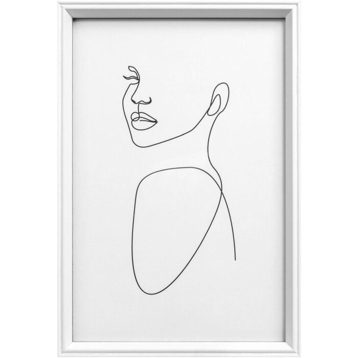 Walther cadre en bois Silhouette 20x30 cm blanc