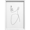 Walther cadre en bois Silhouette 20x30 cm blanc