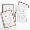 Walther cadre en bois Silhouette 20x30 cm blanc