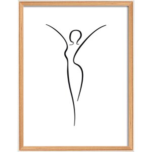 Walther cadre en bois Silhouette 30x40 cm hêtre