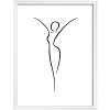 Walther cadre en bois Silhouette 30x40 cm blanc