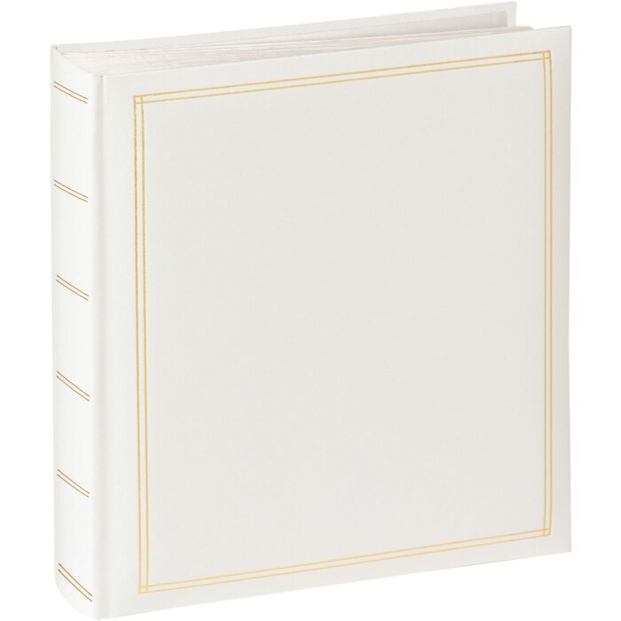 Walther XL album autocollant Monza blanc 33x34 cm 100 pages autocollantes