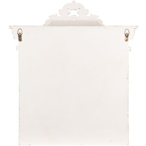 Clayre & Eef 5H0663 Étagère murale blanc 51x20x60 cm