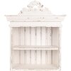 Clayre & Eef 5H0663 Étagère murale blanc 51x20x60 cm