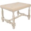 Clayre & Eef 5H0666 Tabouret Beige 62x47x46 cm