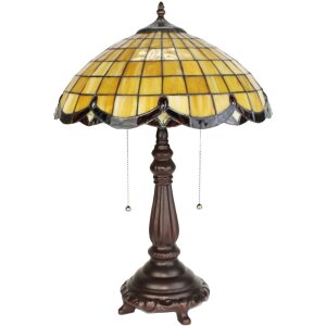 LumiLamp 5LL-6289 Lampe de table Tiffany Ø 41x57...