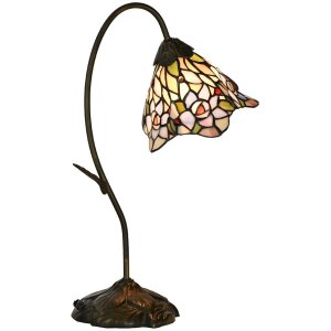 LumiLamp 5LL-6311 Lampe de table Tiffany style vintage...