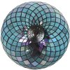 LumiLamp 5LL-6347 Lampe de table Tiffany Bleu Ø 40x61 cm E27-max 2x60W