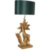 Clayre & Eef Lampe de table Girafe Vert doré 33x20x67 cm E27-max 1x60W