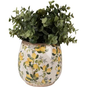 Clayre & Eef 6CE1608S Pot de fleurs pour...