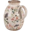 Clayre & Eef 6CE1613M Pichet décoratif Beige Rose 17x13x18 cm