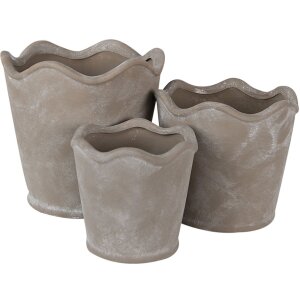 Clayre & Eef 6CE1618L Pot de fleurs pour...