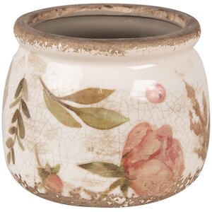 Clayre & Eef 6CE1625S Pot de fleurs pour...