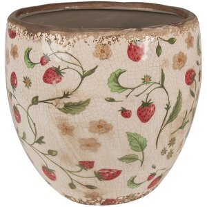 Clayre & Eef 6CE1634L Pot de fleurs pour...