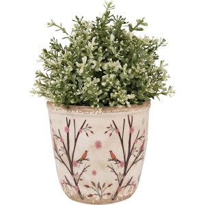 Clayre & Eef 6CE1641M Pot de fleurs pour...