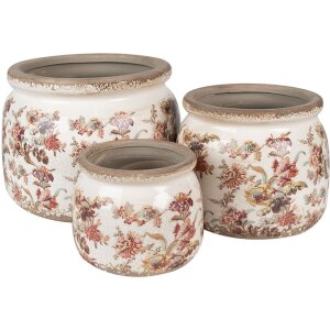 Clayre & Eef 6CE1650M Pot de fleurs pour...