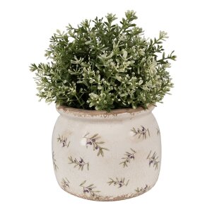 Clayre & Eef 6CE1670M Pot de fleurs pour...