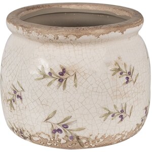 Clayre & Eef 6CE1670S Pot de fleurs pour...