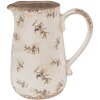 Clayre & Eef 6CE1671M Pichet décoratif Beige 16x12x18 cm