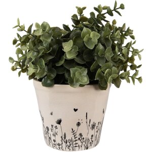 Clayre & Eef 6CEFAF0001S Pot de fleurs pour...