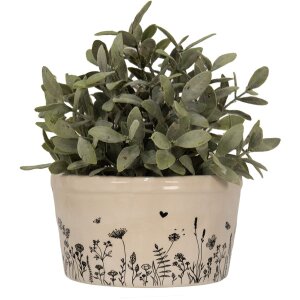 Clayre & Eef 6CEFAF0002M Pot de fleurs pour...