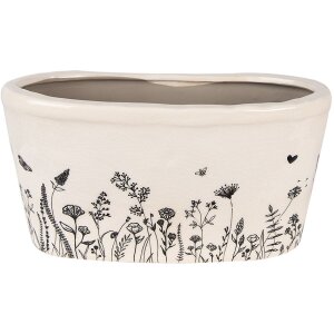 Clayre & Eef 6CEFAF0003L Pot de fleurs pour...