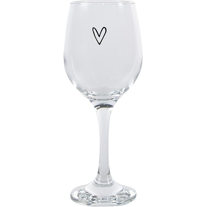 Clayre & Eef 6GL4400 Verre à vin Transparent Ø 8x17 cm - 250 ml