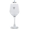 Clayre & Eef 6GL4400 Verre à vin Transparent Ø 8x17 cm - 250 ml