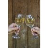 Clayre & Eef 6GL4400 Verre à vin Transparent Ø 8x17 cm - 250 ml