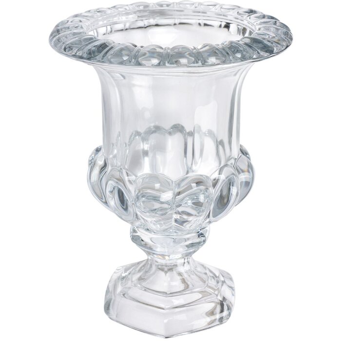 Clayre & Eef 6GL4414 Vase en verre Transparent Ø 20x26 cm