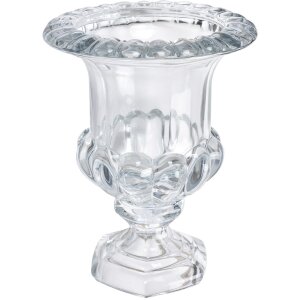 Clayre & Eef 6GL4414 Vase en verre Transparent Ø 20x26 cm