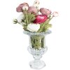 Clayre & Eef 6GL4414 Vase en verre Transparent Ø 20x26 cm