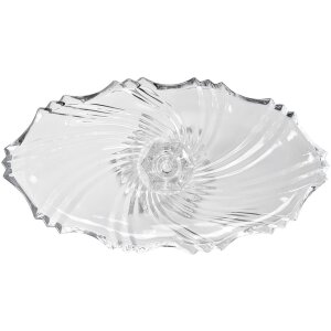 Clayre & Eef 6GL4432 Plat de service Transparent...