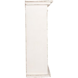 Clayre & Eef 6H2306 Étagère murale blanc 51x20x56 cm