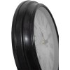 Clayre & Eef 6KL0804 Horloge murale noir gris Ø 25x4 cm - 1xAA