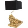 Clayre & Eef 6LMC0064 Lampe de table 32x22x44 cm E27-max 1x60W Lion