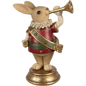 Clayre & Eef 6PR3928 Décoration Lapin brun...