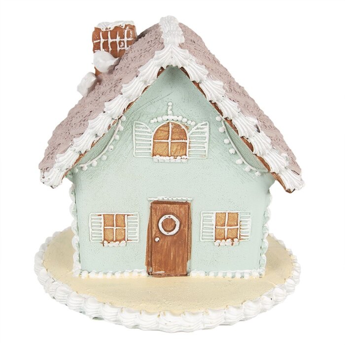 Clayre & Eef 6PR3977 Décoration Maison bleue 13x13x12 cm