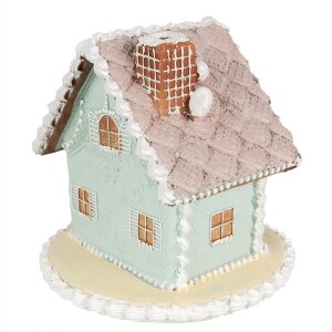 Clayre & Eef 6PR3977 Décoration Maison bleue 13x13x12 cm