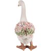 Clayre & Eef 6PR4896 Décoration Oie blanc rose 37x22x45 cm